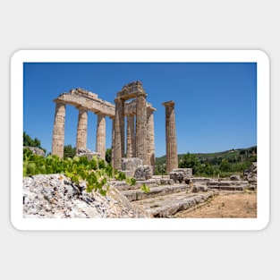 Nemea, Greece, ruins. Sticker